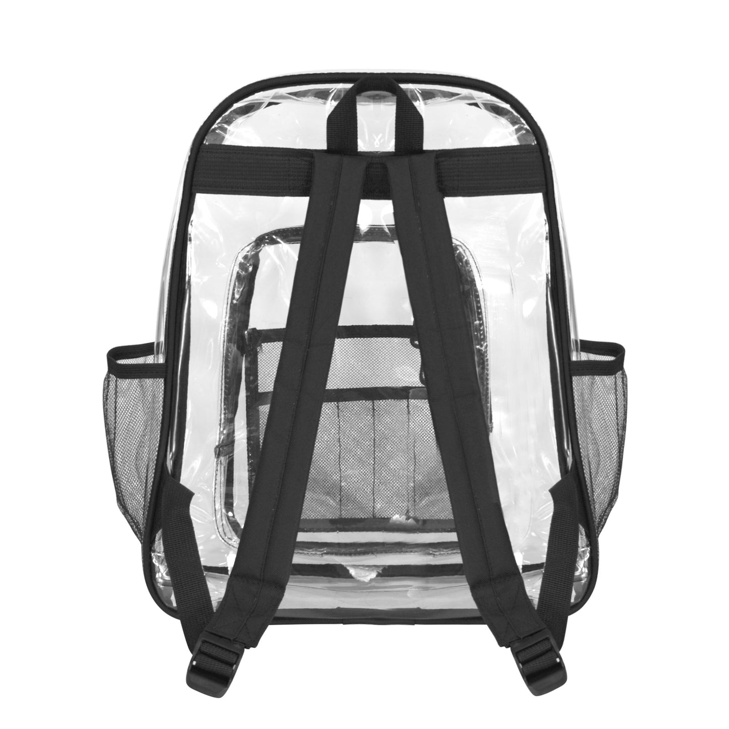 Zenadth Kes with Aboriginal & Torres Strait flag on Clear Backpack