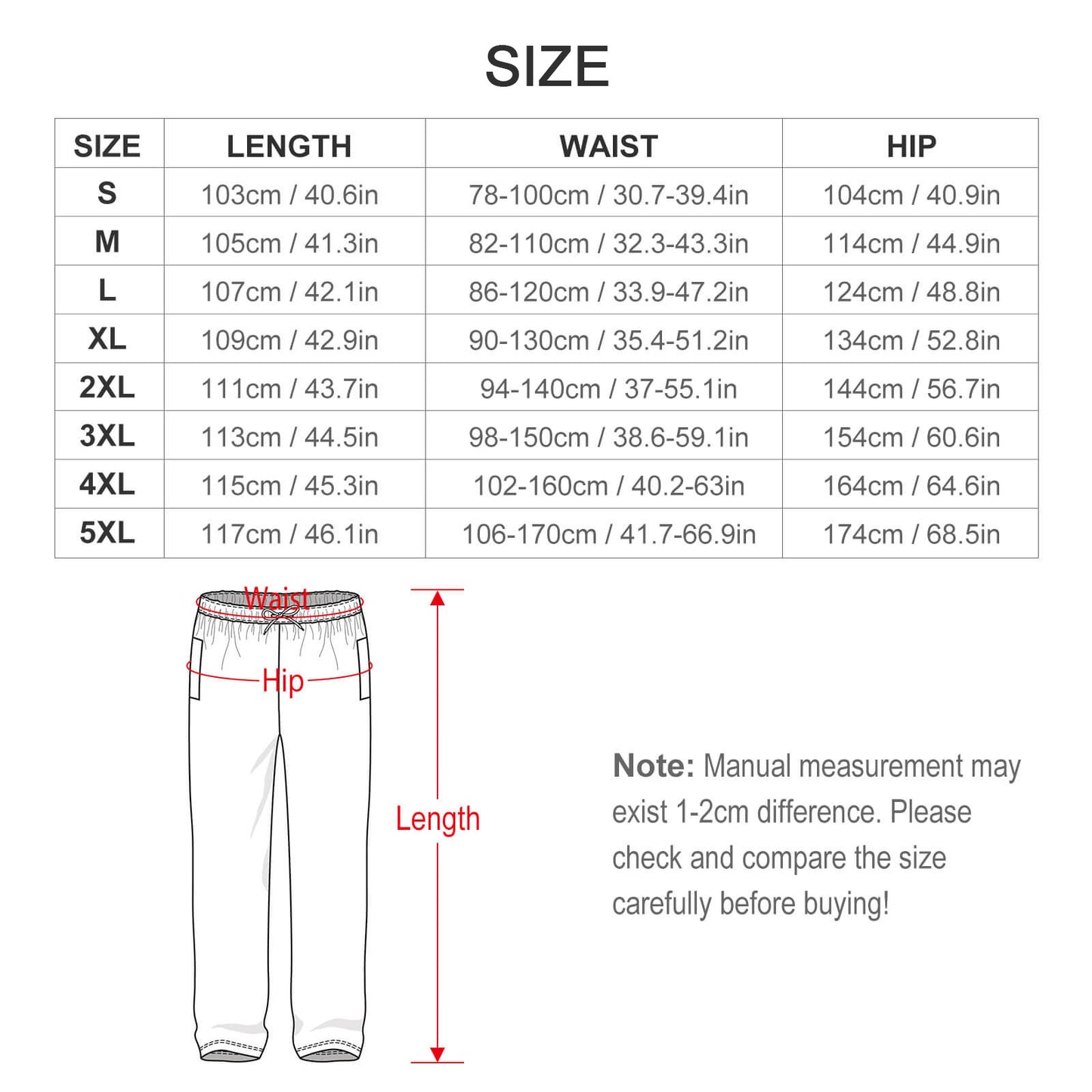Hibiscus flowers with White Dhari (Sky blue) on Cotton Loose Loungewear Pants for Men