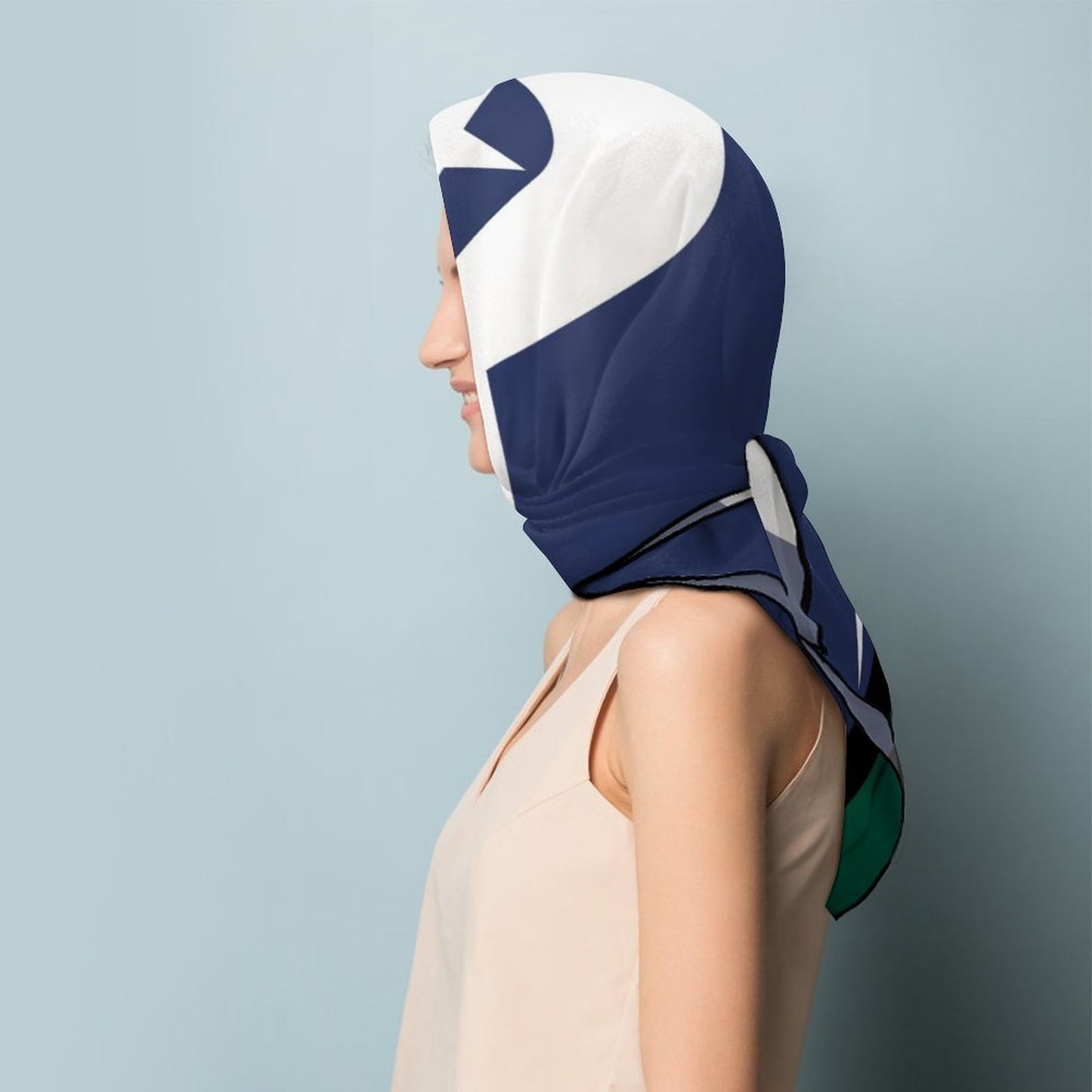 Torres Strait Flag on Women's Scarf