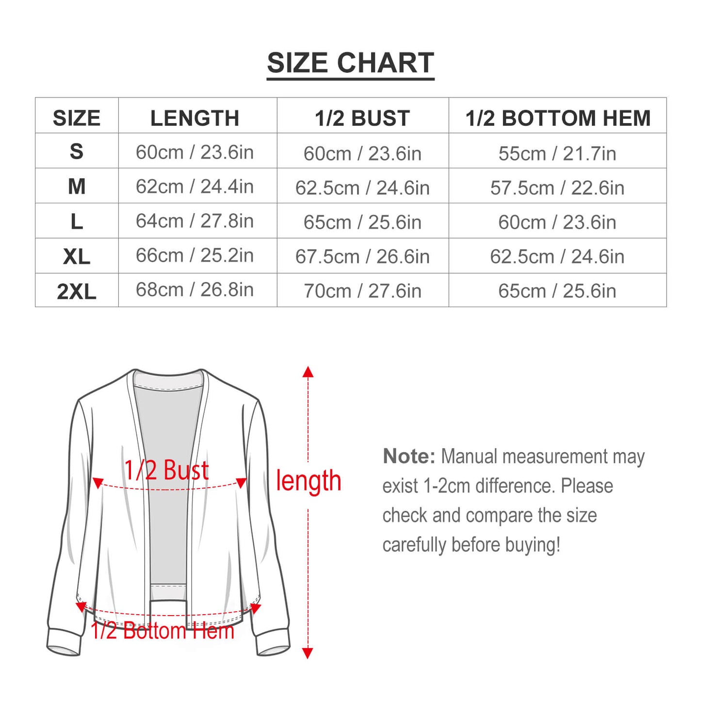 White Hibiscus and Dhari (Black) on Long Sleeve Drop Shoulder Open Shirt