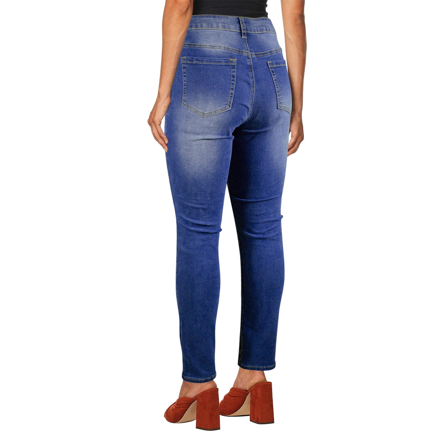 Torres Strait Flag with 'LOVE on 'Women's Jeans