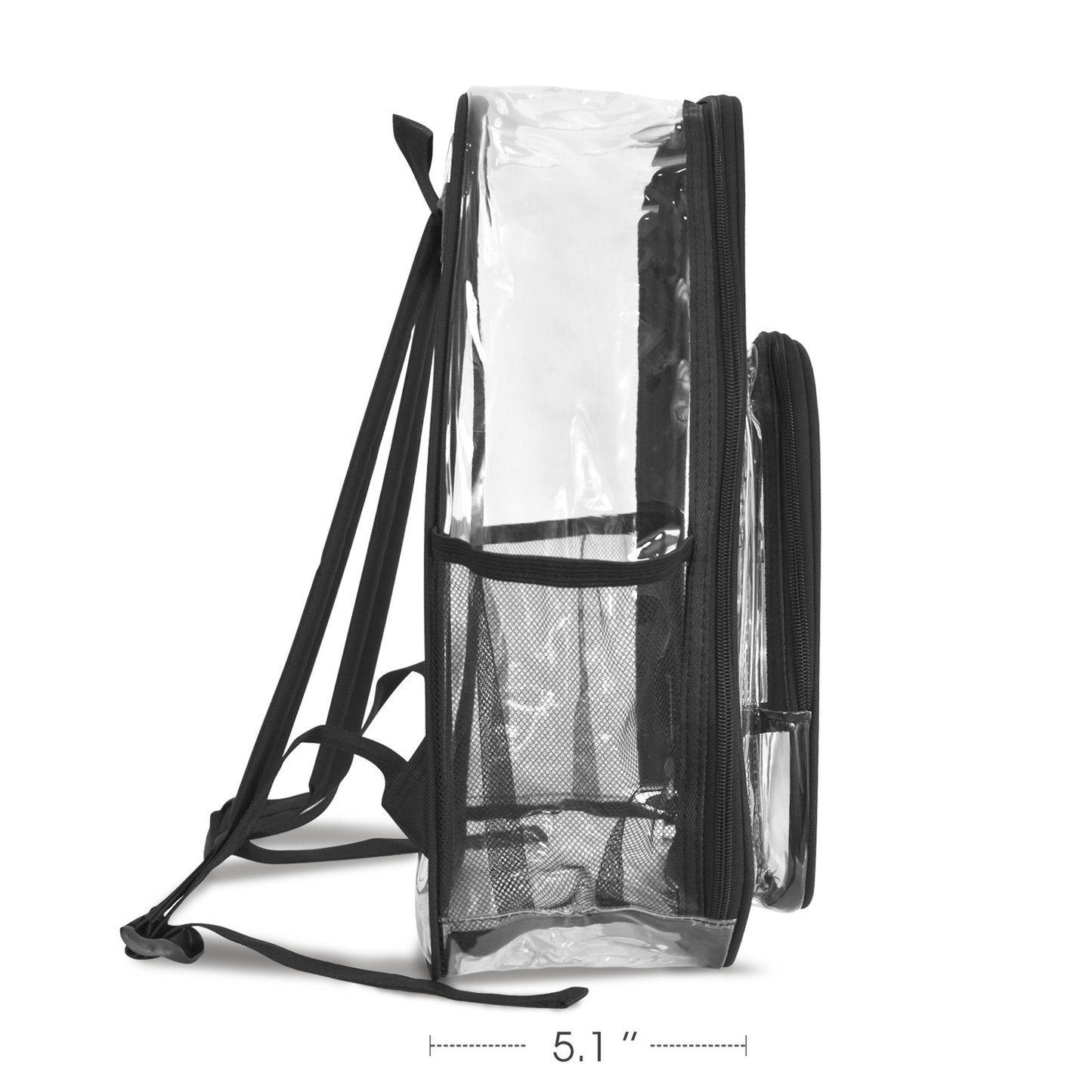 Zulai Wan on Clear Backpack