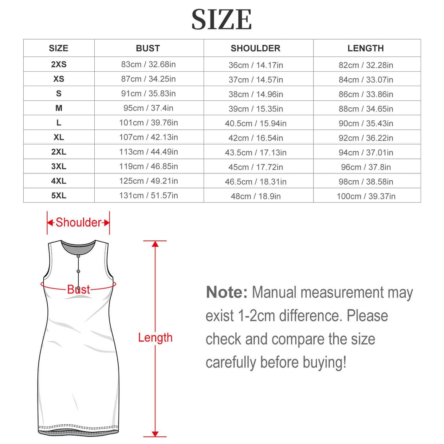 White Hibiscus and Dhari (Black) on Sleeveless Pocket Dress