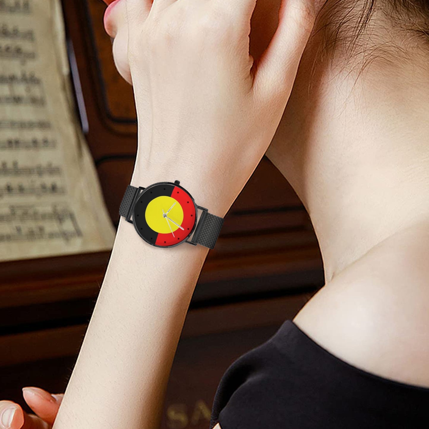 Aboriginal flag on  Women's Watch