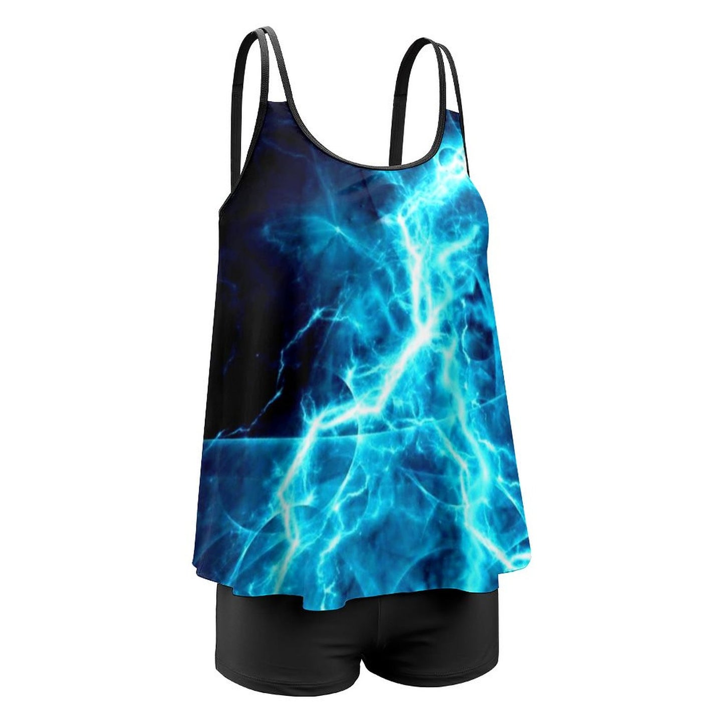 Lightning on Tankini Two Piece Swimsuits
