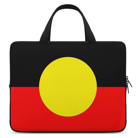 Aboriginal Flag on Laptop Case for Your Device
