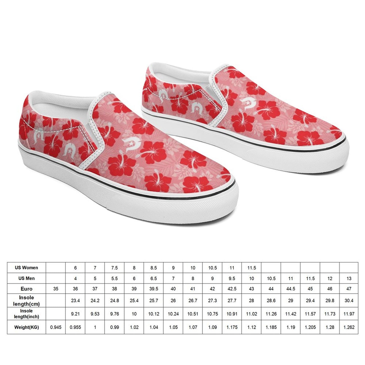 Hibiscus flowers with Dhari (Royal Pink) on Canvas Shoes for Teenagers