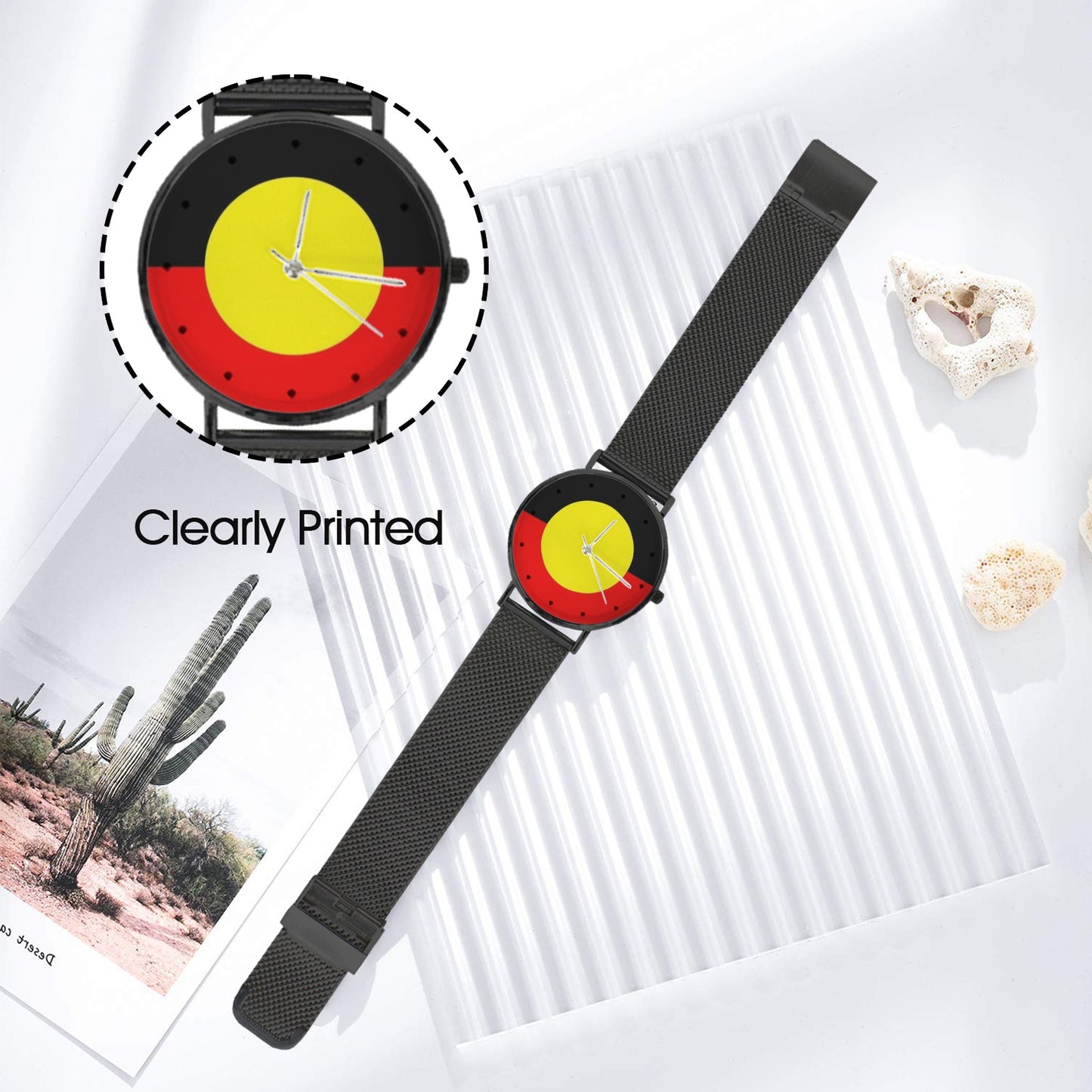 Aboriginal flag on  Women's Watch