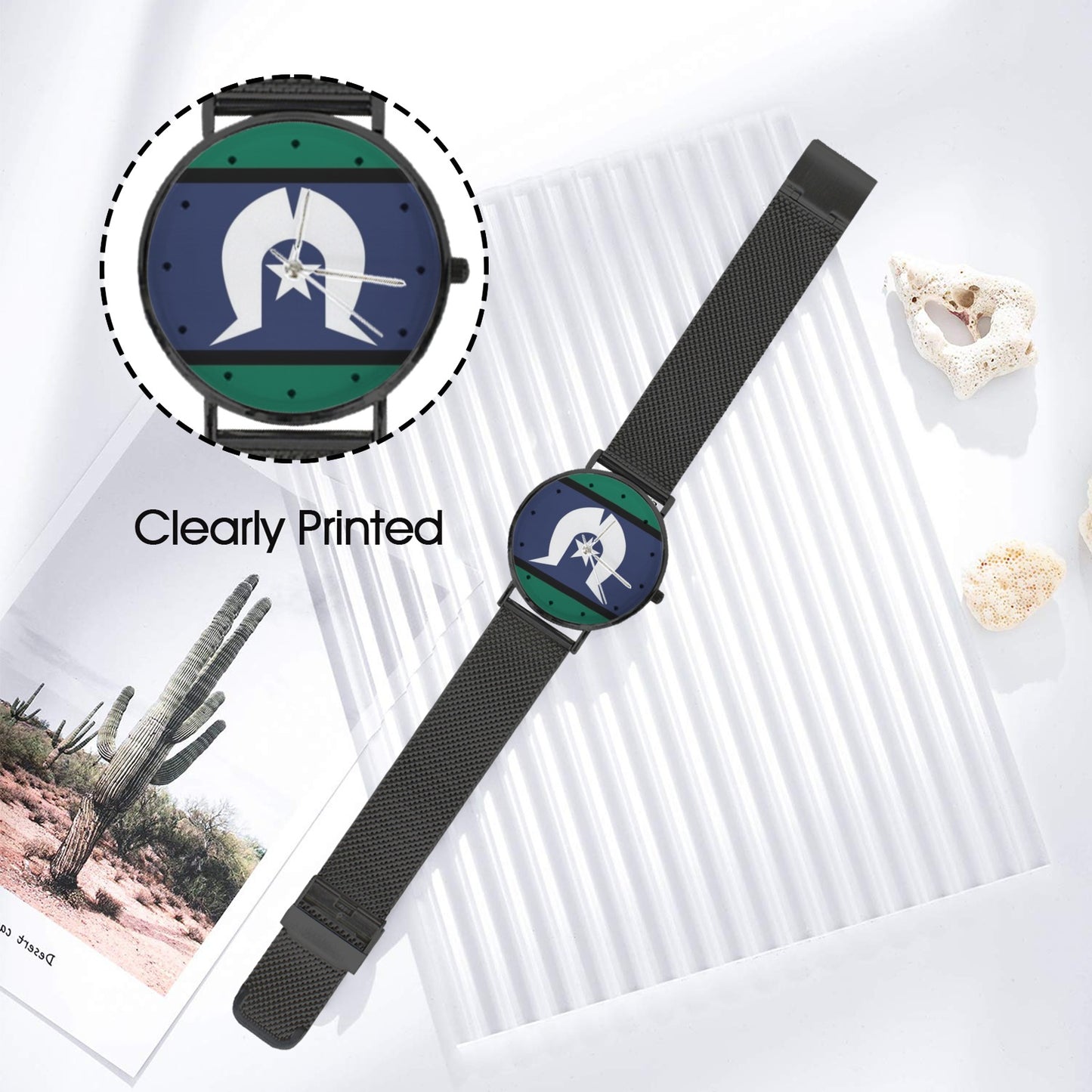 Torres Strait flag on  Women's Watch