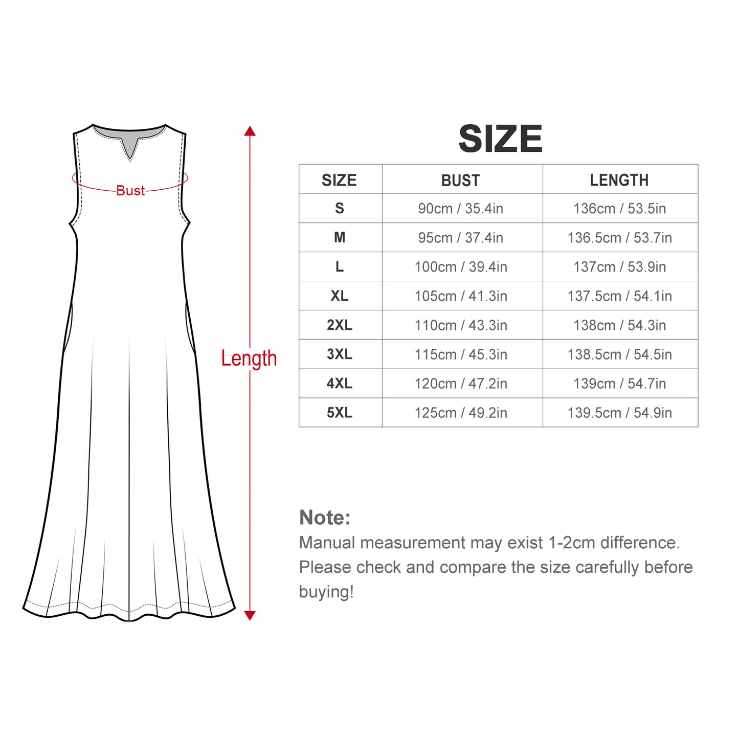 Black Hibiscus with Whale, Dolphin and Dhari on Sleeveless Ankle-length Dress