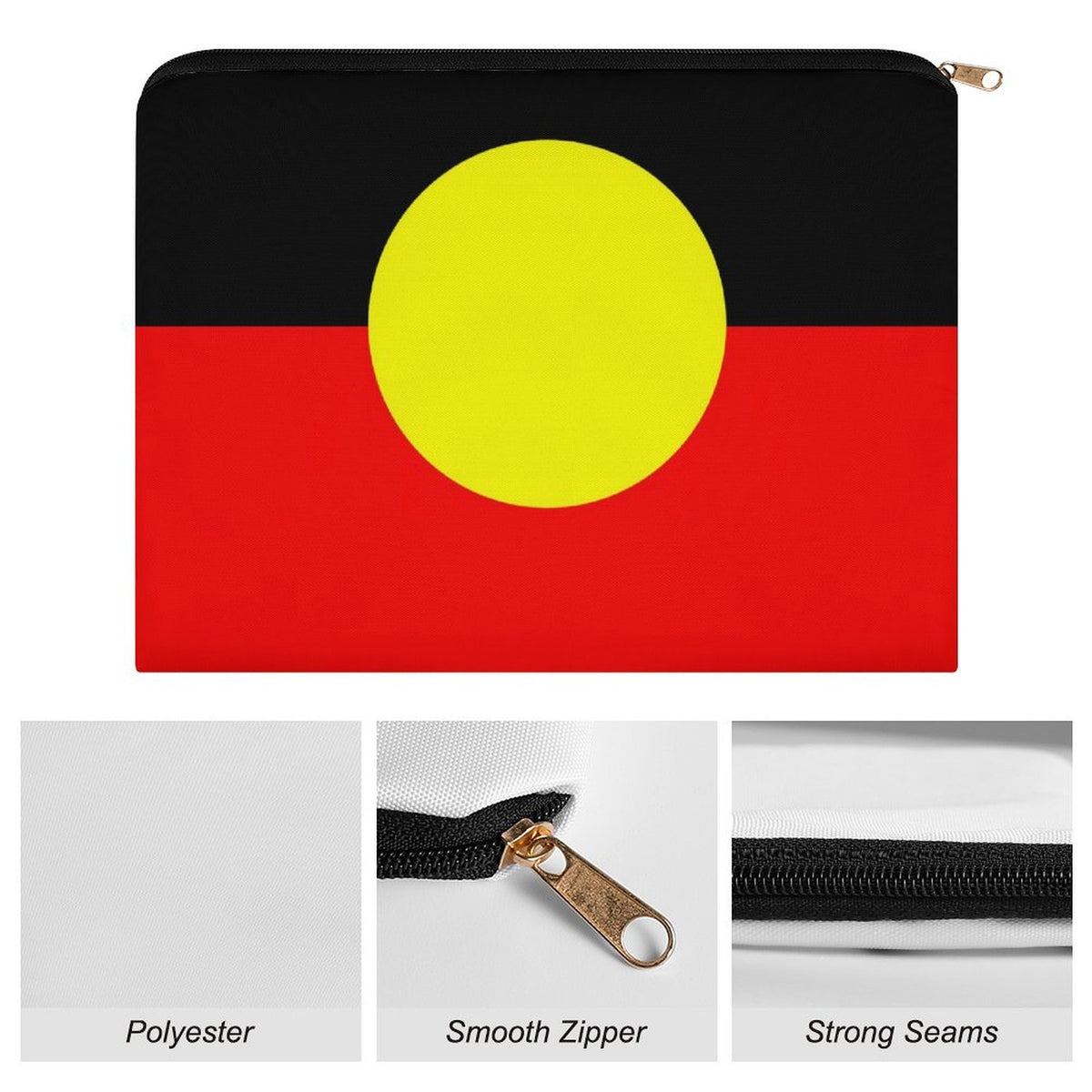 Aboriginal Flag Carry All Pouch