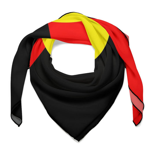 Aboriginal Flag on Women's Scarf
