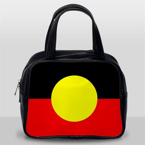 Aboriginal Flag on Classic Handbag (One Side)
