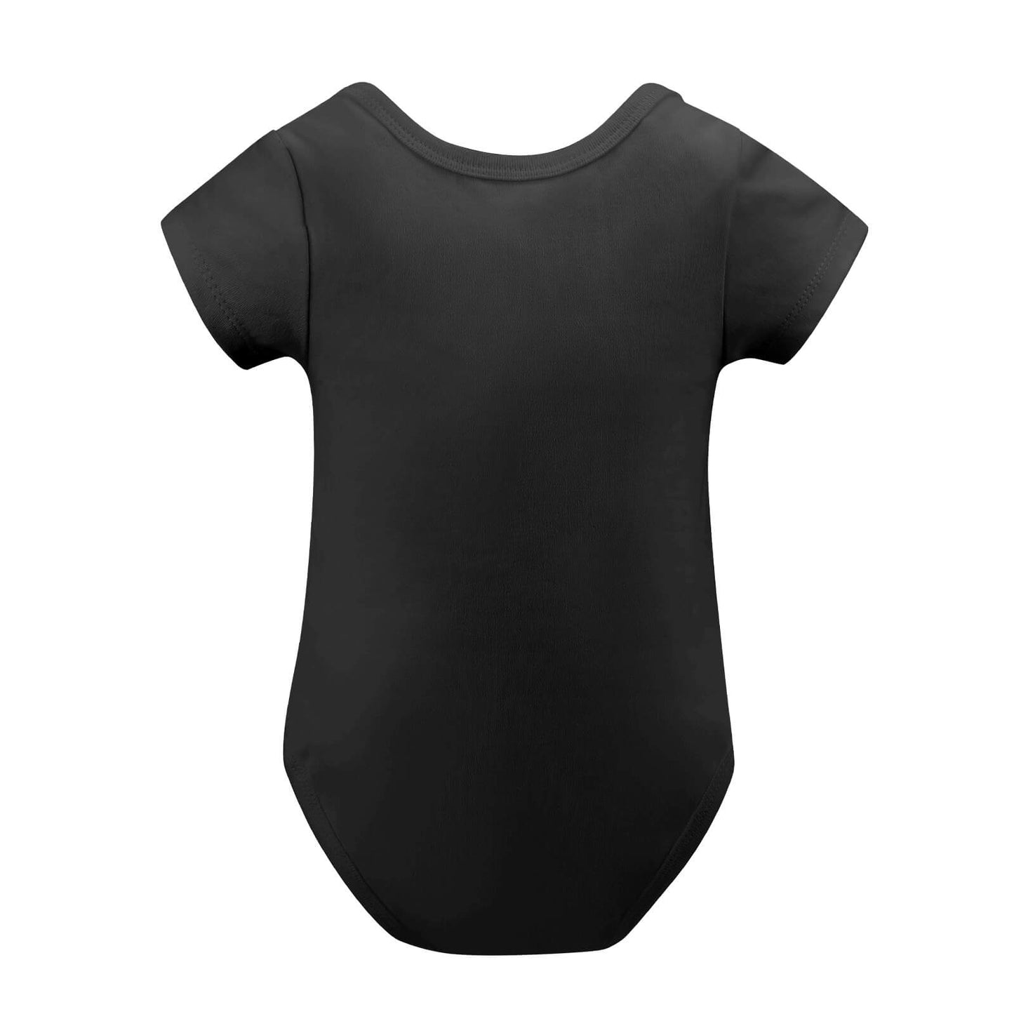 Torres Strait Flag on Short Sleeve Baby Romper