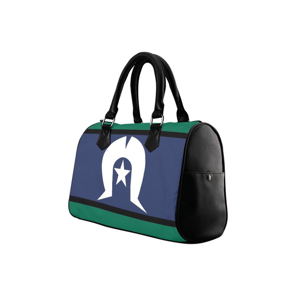 Torres Strait Flag on Custom Handbag