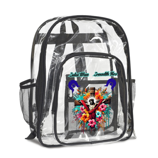 Zulai Wan on Clear Backpack
