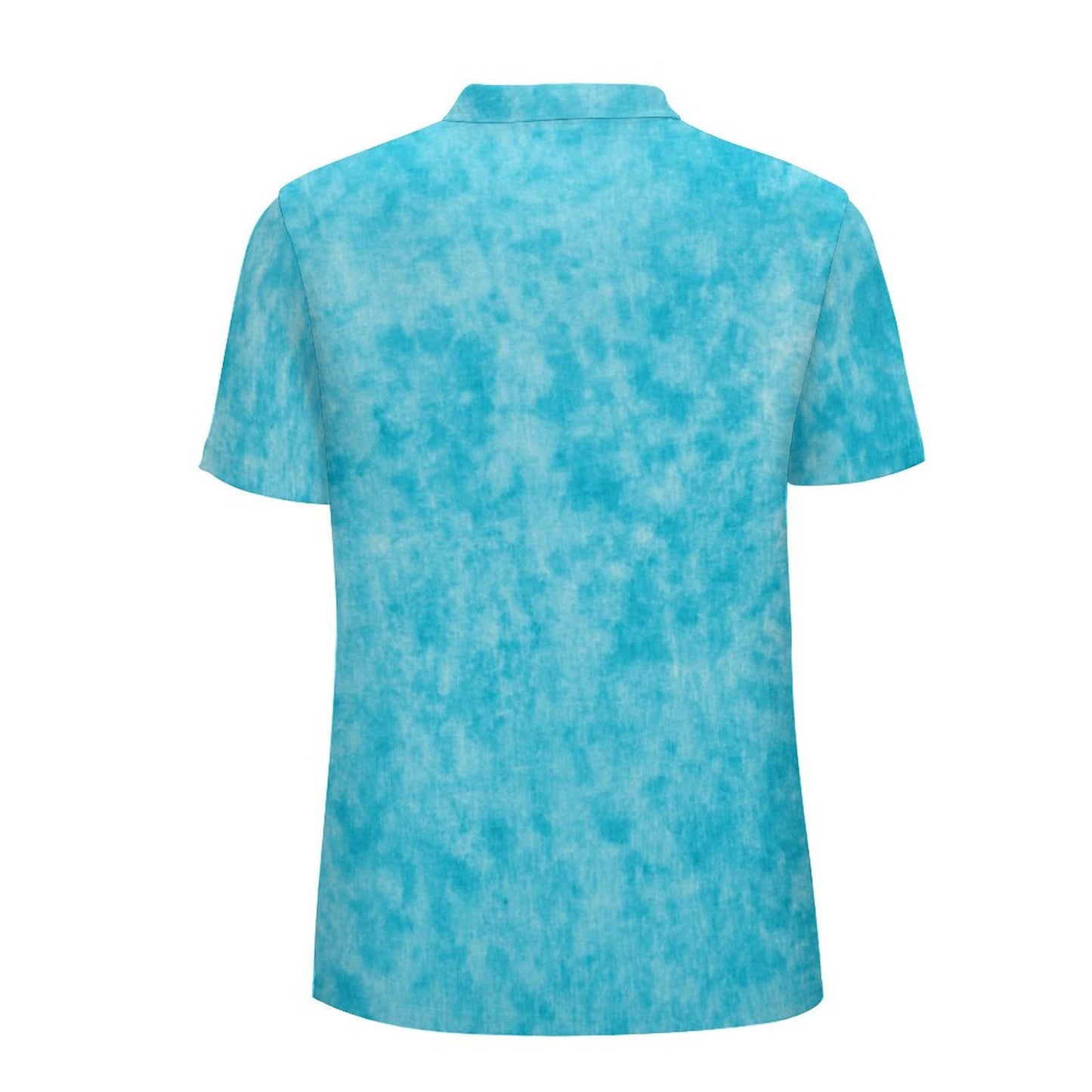 Blue Turtle Dreaming on Men's Golf Polo