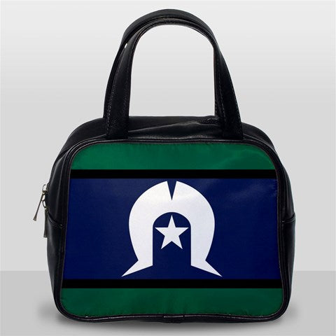 Torres Strait Flag on Classic Handbag (One Side)